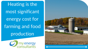 Energy cost savings for farming